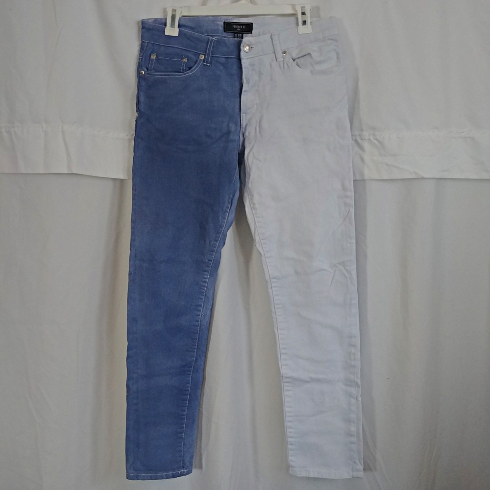 Split Color Jeans
